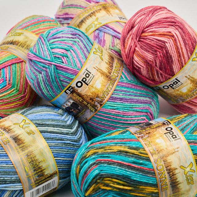 毛糸 Opal-オパール- 冬の太陽 8ply/8本撚り 11434.太陽のキス (H)_5bj 