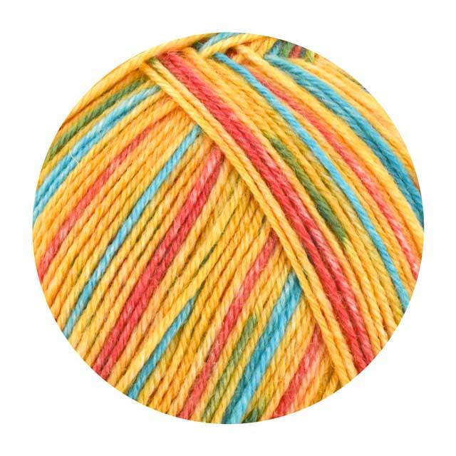 毛糸 Opal-オパール- ミックステープ 4ply/4本撚り 11494.サフラン