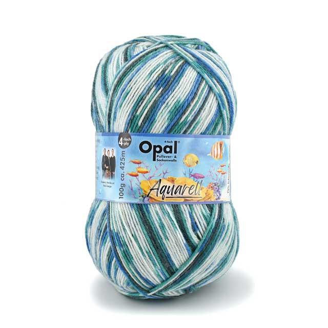 毛糸 Opal-オパール- 水彩画 4ply/4本撚り 11535.フィッシュ