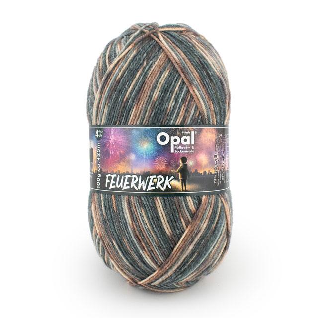 毛糸 Opal-オパール- 花火 4ply/4本撚り 11656.ねずみ花火 06Co99j