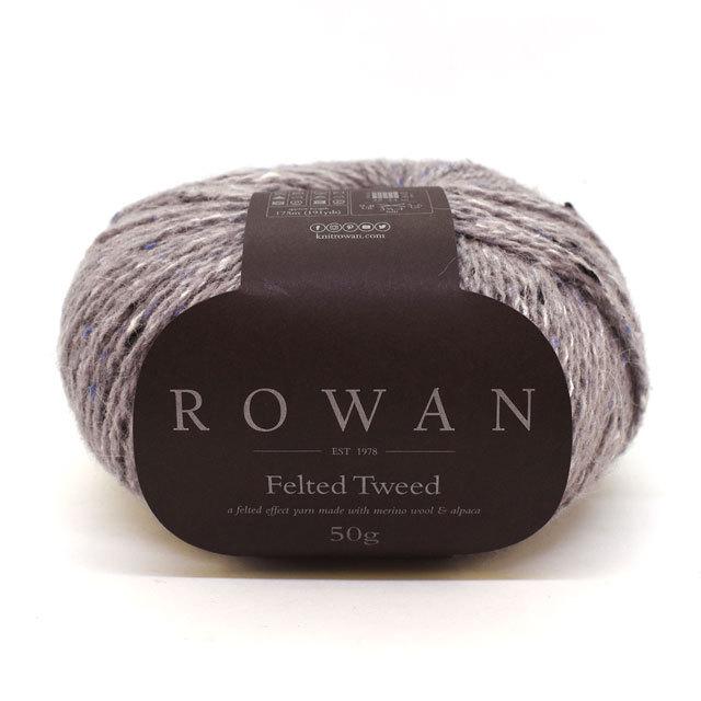 毛糸 ROWAN-ローワン- Felted Tweed フェルテッドツイード M 210.Aluminium 高級な 本物 _b1_ Z036000