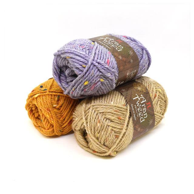 ハマナカ 毛糸 アランツィード 色番102 06Co99_ : 新宿オカダヤYahoo