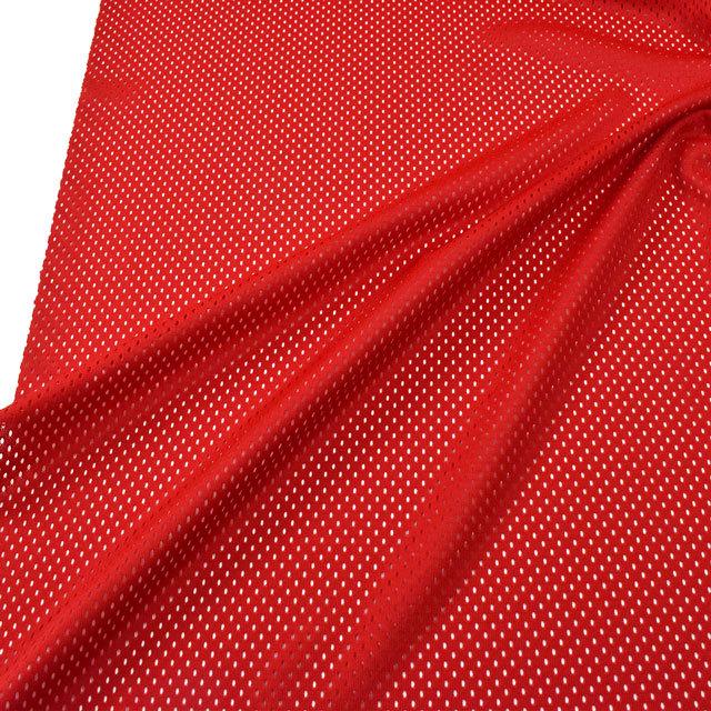 期間限定10％OFF／ 生地 スポーティメッシュ（809） 4.赤 10Bk15_