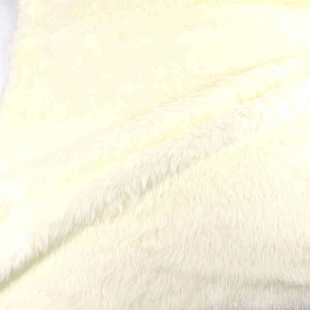 期間限定10％OFF／ 生地 フェイクファー 短毛（1063） 1.白 10Bn99_