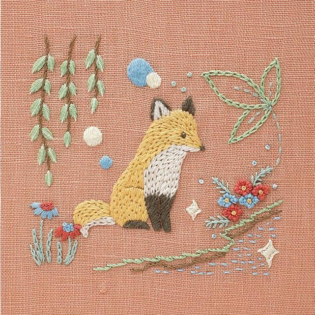 刺しゅうキット DMC Chicchi刺繍キット(JPT69) 小川のキラキラ 刺しゅうキット DMC Chicchi刺繍キット(JPT69) 小川のキラキラ