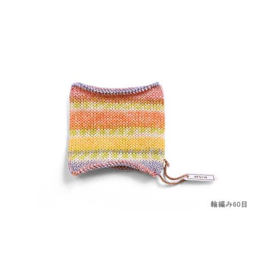 毛糸 Opal-オパール- 家族の笑顔 4ply/4本撚り KFS116.赤ちゃんの笑顔/オレンジ・イエロー系マルチカラー (M)_b1j｜okadaya-ec｜02