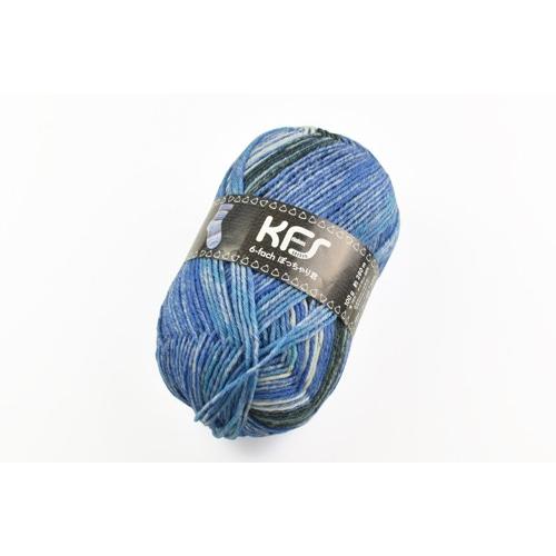 毛糸 Opal-オパール- KFSオリジナルカラー 6ply/6本撚り ぽっちゃり君 KFS160.気仙沼 海/ブルー系 (M)_b1j｜okadaya-ec｜05