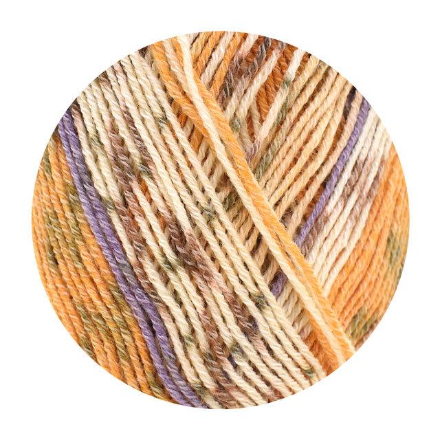 毛糸 Opal-オパール- オリジナルコットン 4ply/4本撚り KFS196.コハク