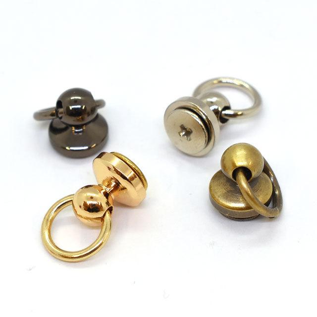 期間限定20％OFF／ 金属パーツ カン付ギボシ/ネジ式トチカン 1904