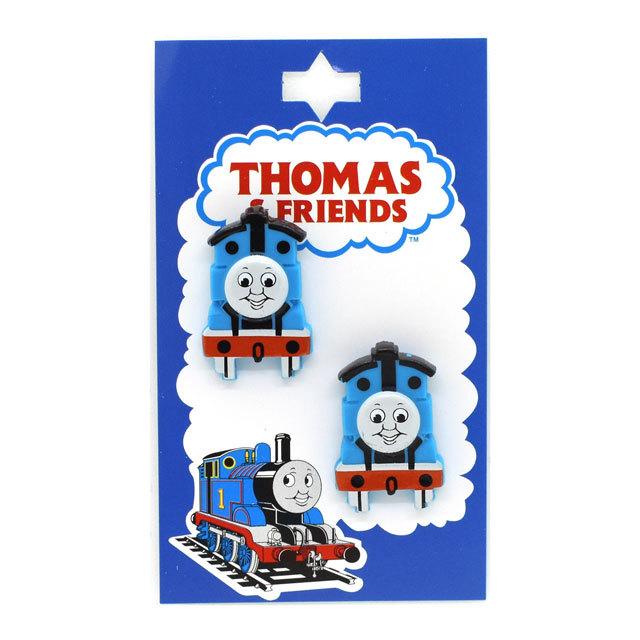 トーマスストア キャラクターボタン きかんしゃトーマス（TM1） トーマス 2個入