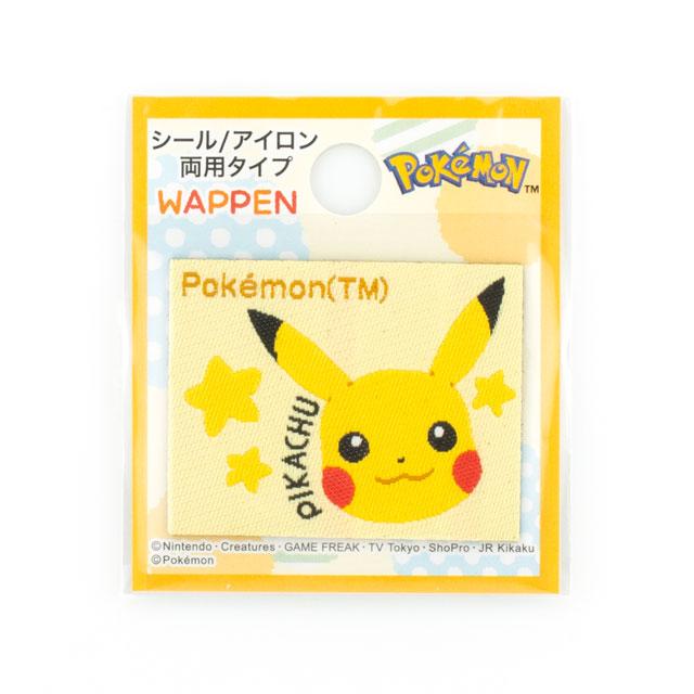 Pokemon（ポケモン） ワッペン ポケットモンスター 織りシールワッペン