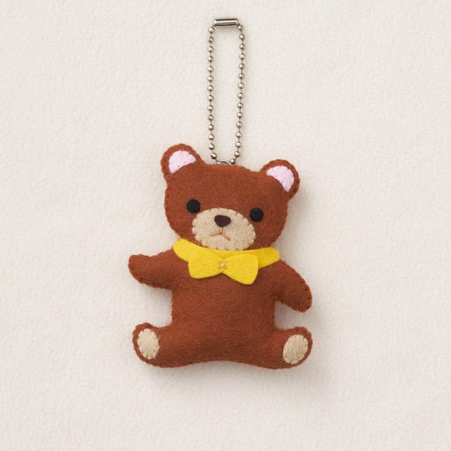 期間限定20％OFF／ フェルトマスコットキット サンフェルト どうぶつ