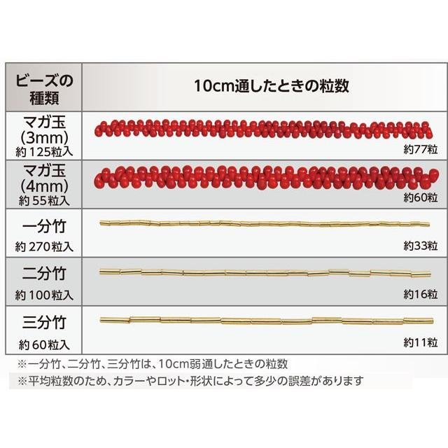 TOHO クイーンビーズ 三分竹ビーズ HC-49 06Ad99_ : 新宿オカダヤYahoo
