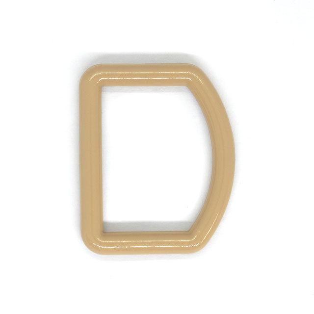 プラスチックパーツ カラーDカン（GBE3000-25） 25mm幅テープ用 43.ナチュラルベージュ (H)_4a_｜okadaya-ec