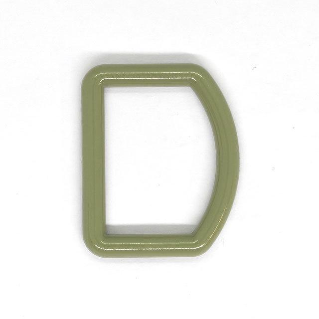 プラスチックパーツ カラーDカン（GBE3000-25） 25mm幅テープ用 61.ナチュラルグリーン (H)_4a_｜okadaya-ec