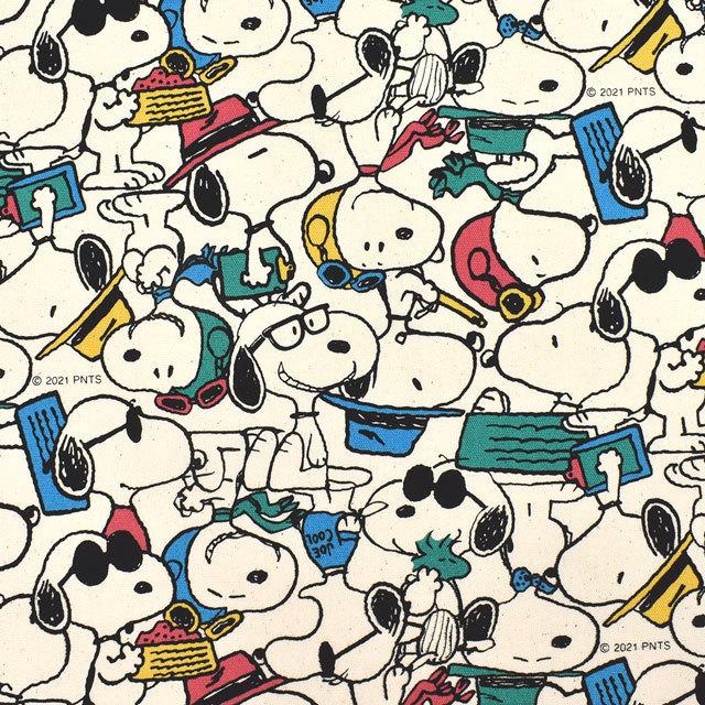 期間限定10 Off 生地 Peanuts ピーナッツ スヌーピー モード オックス Kno 生成 H K4 新宿オカダヤyahoo 店 通販 Yahoo ショッピング