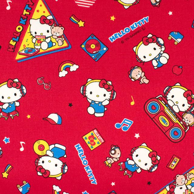 sanrio（サンリオ） 生地 ハローキティ キティ ミュージック/オックス