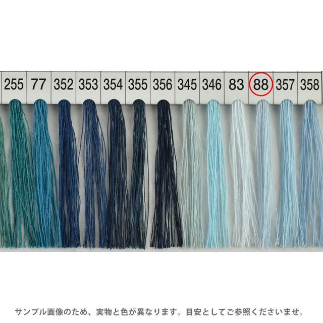 フジックス ミシン糸 シャッペスパン 60番 200m巻 色番88 08Ab99_