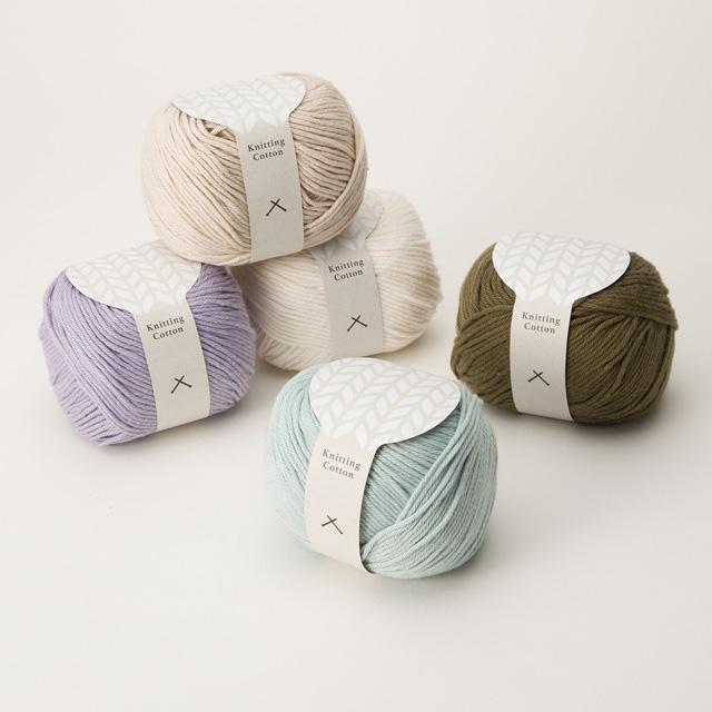 ダルマ 手編み糸 ダルマ（横田） ニッティングコットン 15.ブルー