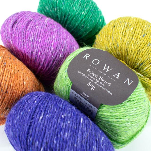毛糸 ROWAN-ローワン- Felted Tweed by Kaffe Fassett・フェルテッドツイード ケイフファセット ...