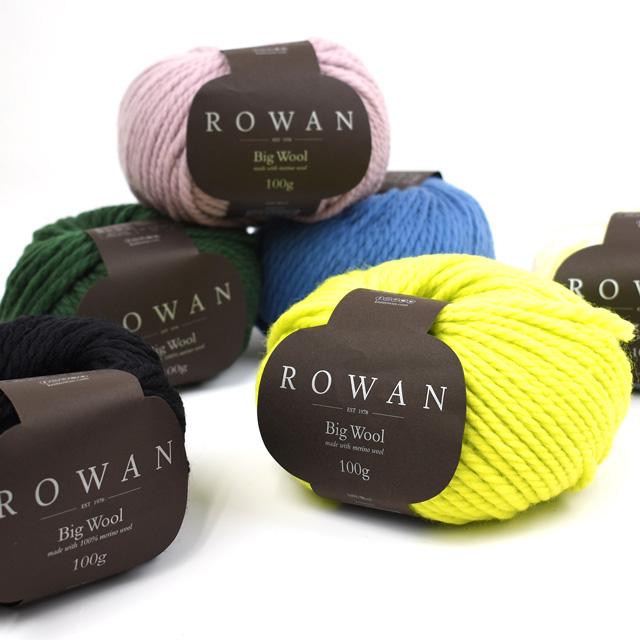 毛糸 ROWAN-ローワン- Big Wool・ビッグウール（Z058000） 052.Steel Blue (M)_b1j｜okadaya-ec｜04