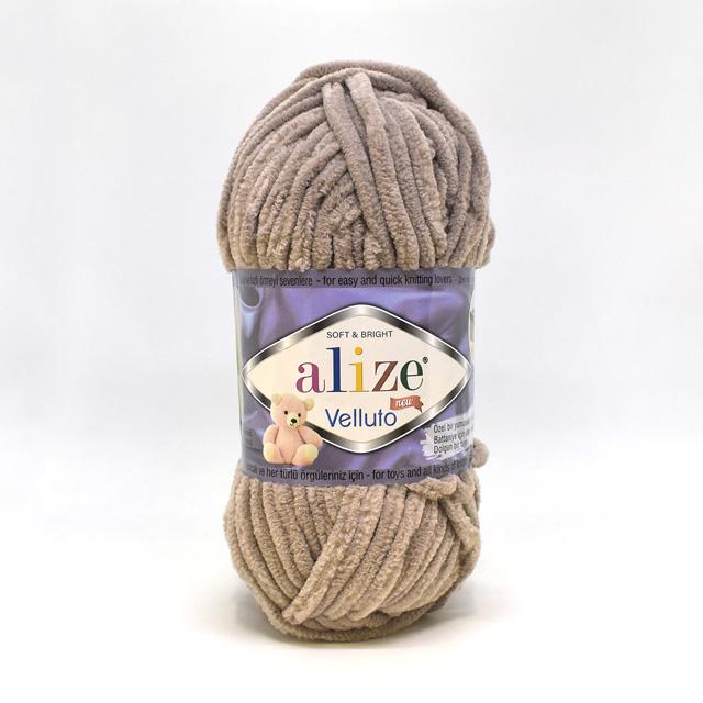【新品美品】値下げしました！トルコ ヤギ毛のバッターニエ 毛糸 alize-アリゼ- ヴェルート 530.ベージュ 06Co99_ : 新宿