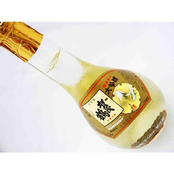 日本酒 大吟醸 特製ゴールド賀茂鶴 720ml 化粧箱付かもつる純金箔入
