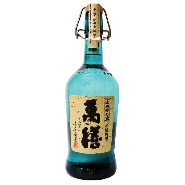 萬膳 芋 焼酎 ブルーデキャンタ 720ml (まんぜん) : 岡田屋 萬膳 芋 焼酎 ブルーデキャンタ 720ml (まんぜん) : 岡田屋