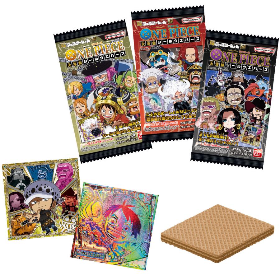 BANDAI（バンダイ） にふぉるめーしょん ワンピース大海賊シール
