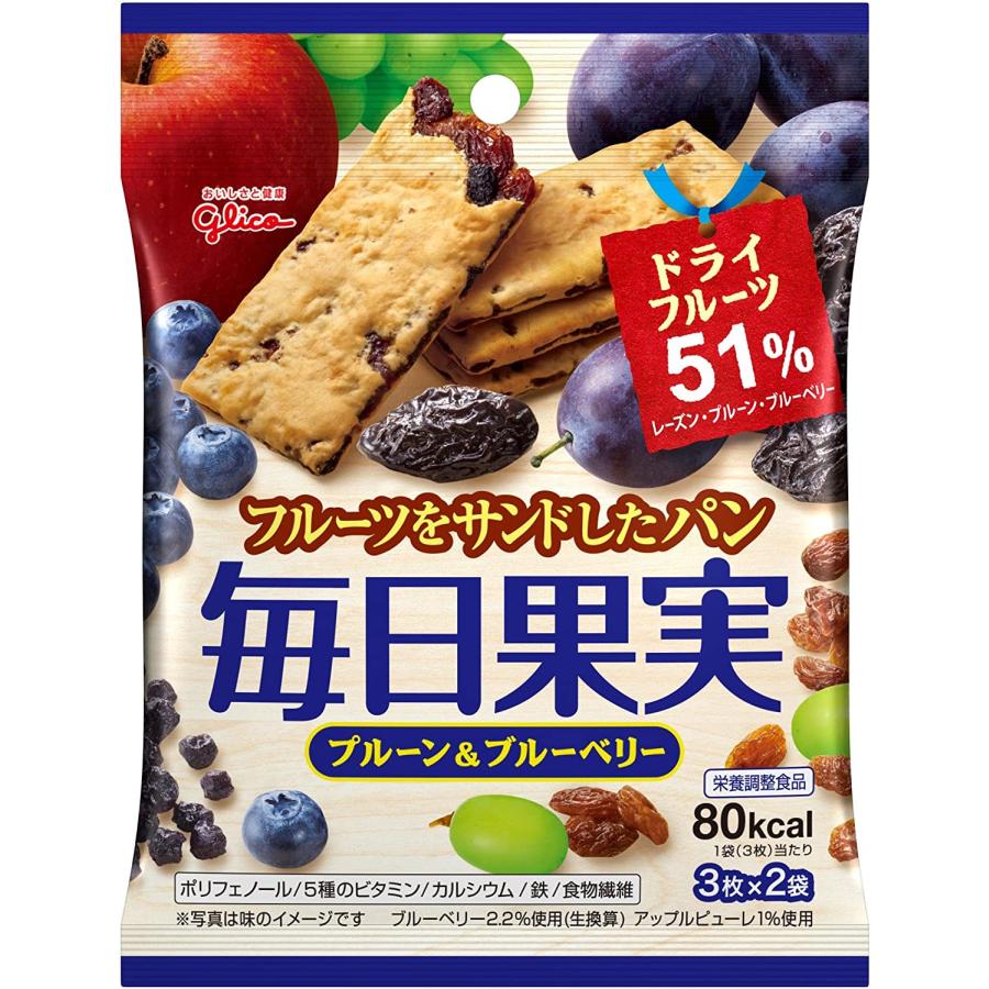 グリコ（glico） 江崎グリコ 毎日果実 6枚×10個 栄養補助食品 : おかげ
