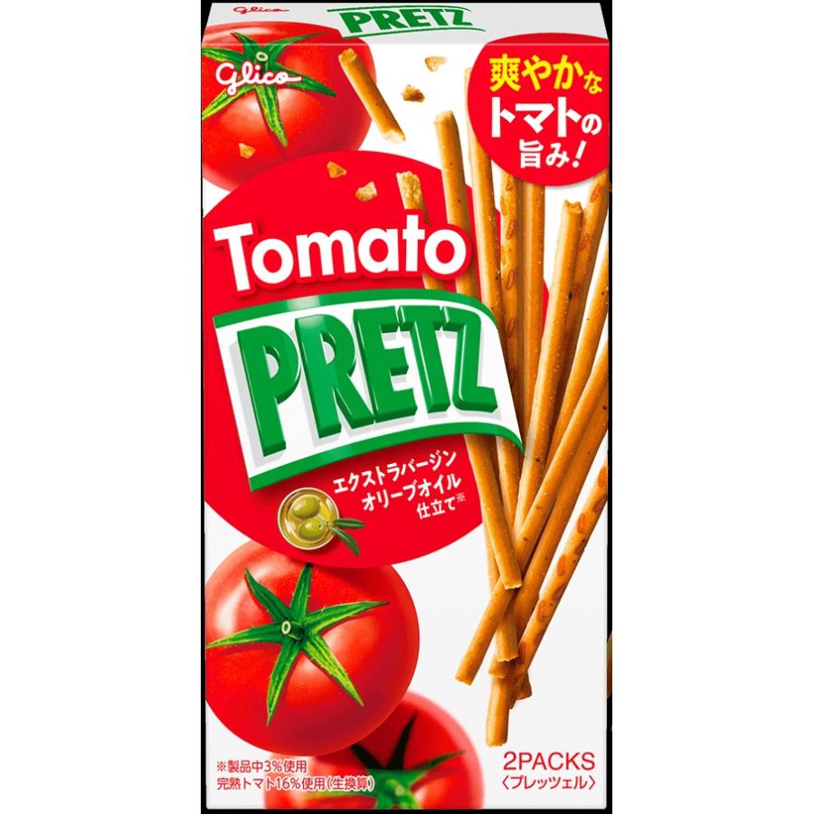 江崎グリコ プリッツ熟トマト 60g 10個 おかげさまマーケット 通販 Yahoo ショッピング