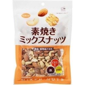 共立食品 素焼きミックスナッツ 徳用 200g×12個｜okagesama-market