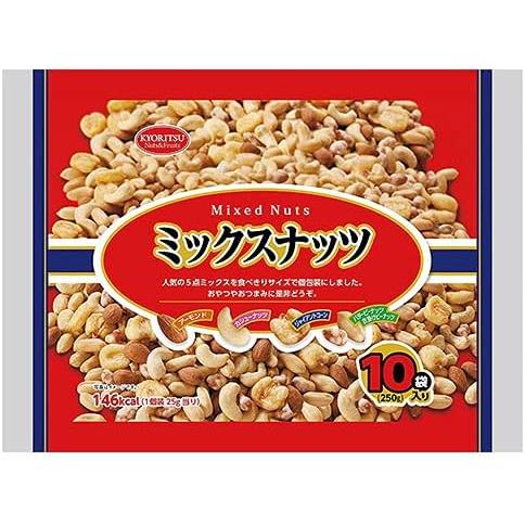 共立食品 ミックスナッツ 10P（250g） 10袋 : おかげさまマーケット