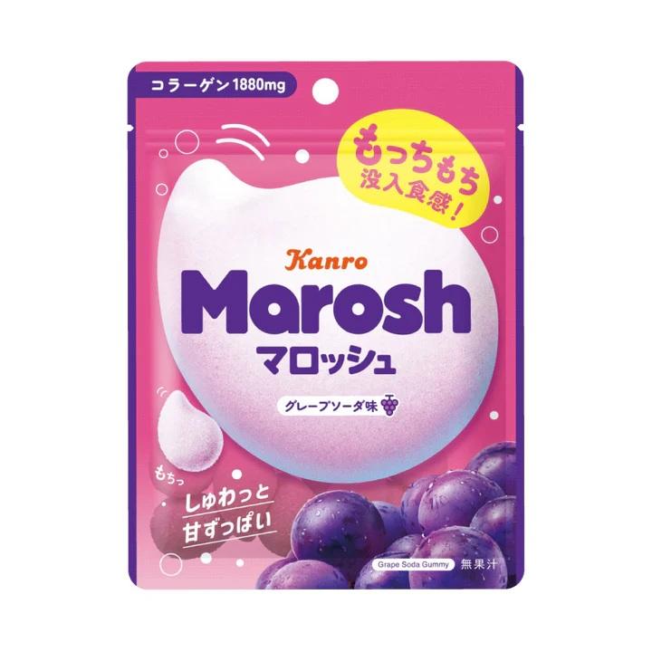Kanro（カンロ） マロッシュグレープソーダ味 50g×6袋 : おかげさま