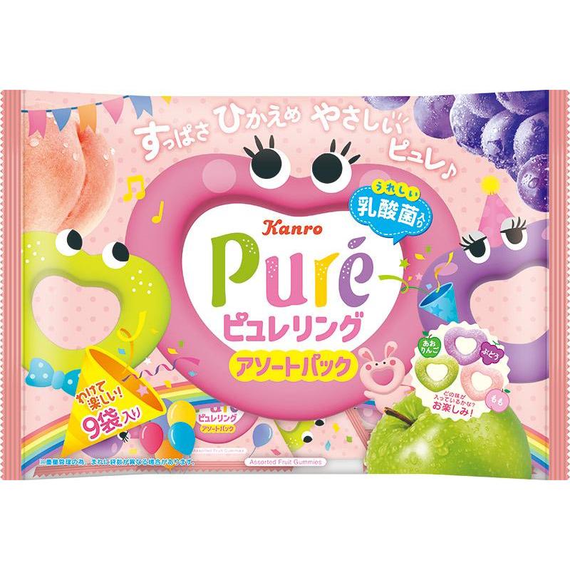 Pure(カンロ) カンロ ピュレリングアソートパック 92g×16個 : おかげ