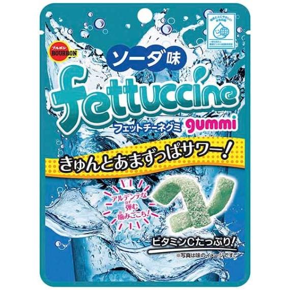 ブルボン フェットチーネグミソーダ味 50g×10個 : おかげさま