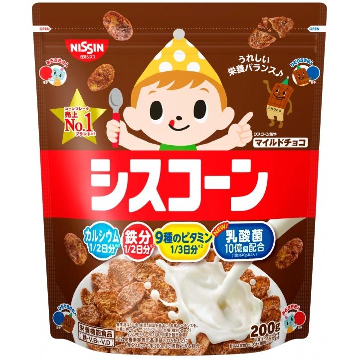 日清シスコ シスコーン マイルドチョコ 200g ×6袋 : 4901620170561