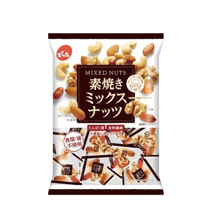 でん六 小袋素焼きミックスナッツ 165g×8袋 : おかげさまマーケット