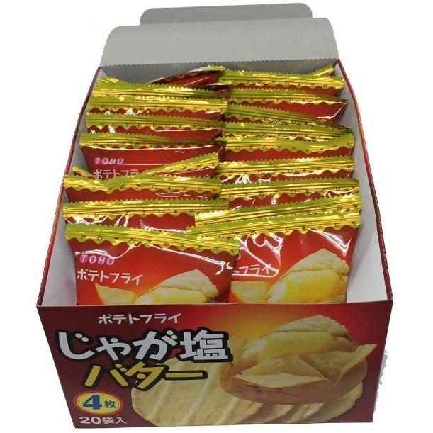 東豊製菓 ポテトフライ じゃが塩バター 11g×20袋｜okagesama-market｜03