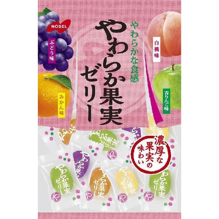 NOBEL ノーベル やわらか果実ゼリー 230g×6袋 : おかげさまマーケット
