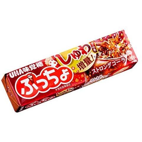 味覚糖 ぷっちょストロングコーラ　スティック 10粒×10袋
