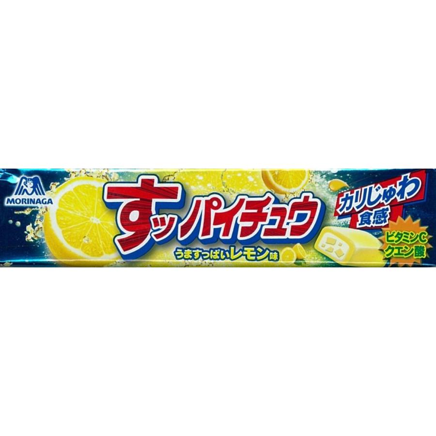 森永製菓 すッパイチュウ レモン味 12粒×12本