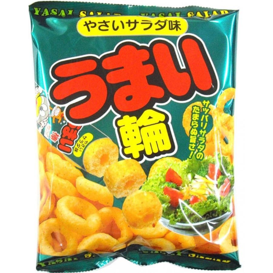 リスカ うまい輪やさいサラダ味 75g×12袋 : おかげさまマーケット
