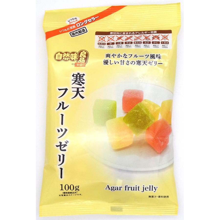 自然味良品 寒天フルーツゼリー 100g×12袋 : おかげさまマーケット