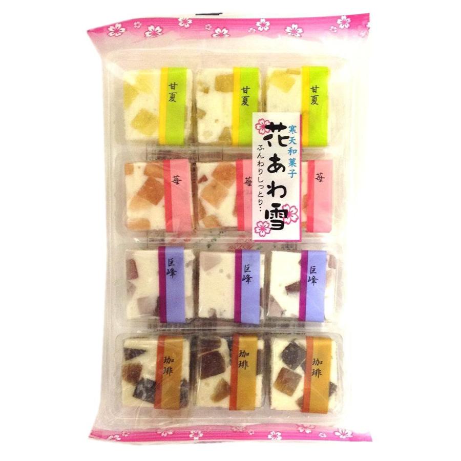 津山屋製菓 花あわ雪 12個×12袋 : おかげさまマーケット - 通販 