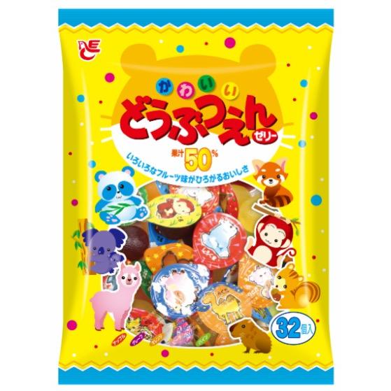 エースベーカリー どうぶつえんゼリー 32個×16袋 : おかげさま