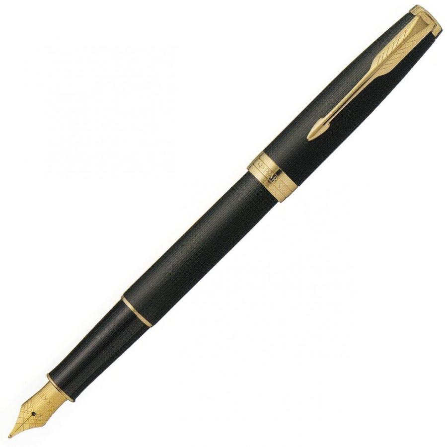 万年筆）　パーカー　SONNET(ソネット)　マットブラックGT　万年筆　PARKER