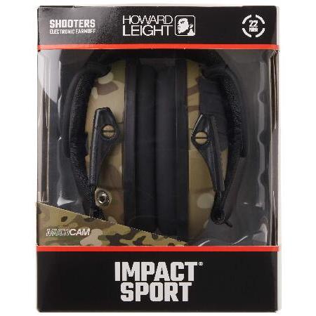 Howard　Leight　R-02526　Earmuff,　MultiCam　Sound　Sport　Impact　Shooting　Amplification　Honeywell　by　Electronic