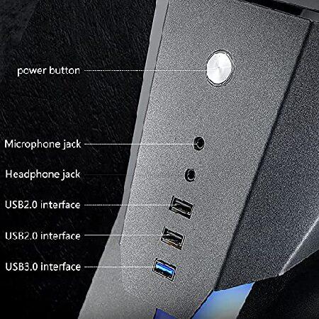 【美品】 LIQIANG Argb ミドルタワーPCゲーミングケース 完全透明デスクトップコンセプト 両面強化ガラスパネル ATX， Matx， for a great experience， Yellow 【DG1614818159】(57992円)