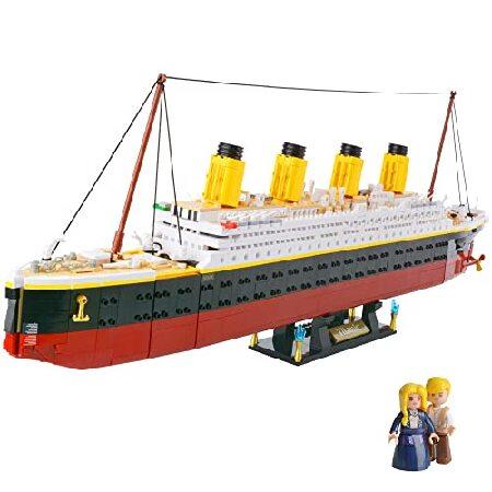 Yanscian タイタニック船モデルビルディングブロックブリックキット